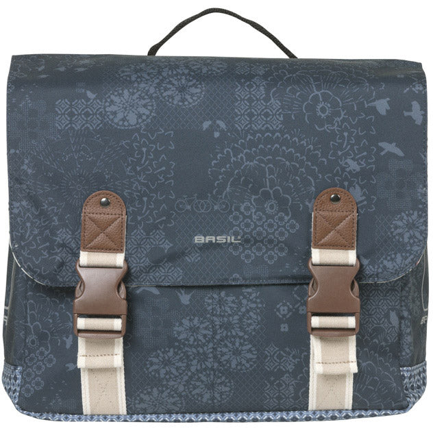 Basil dubbele tas boh�me mik 35l indigo
