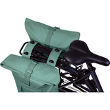 Basil b.v. dubbele fietstas basil brooklyn mik 41l 14 x 30 x 37 cm - groen