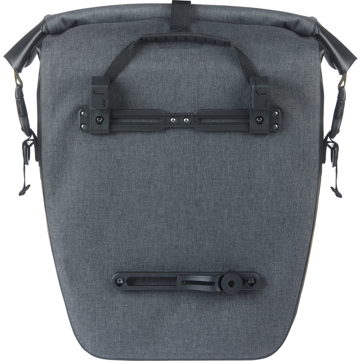 Basil tas navigator storm enkel medium grijs 12-15l