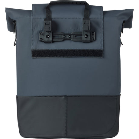 Basil tas cove shopper blauw zwart | mik hooks | 16l