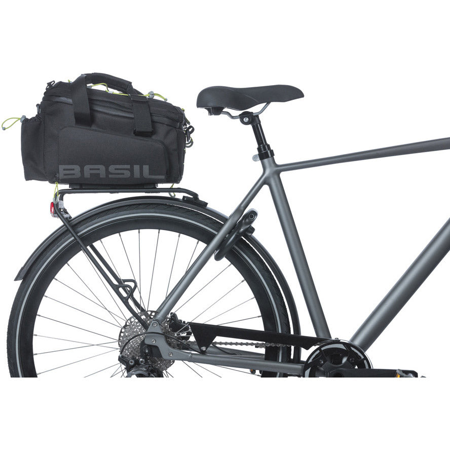 Basil bagagedragertas miles xl pro mik 9-36l zwart lime