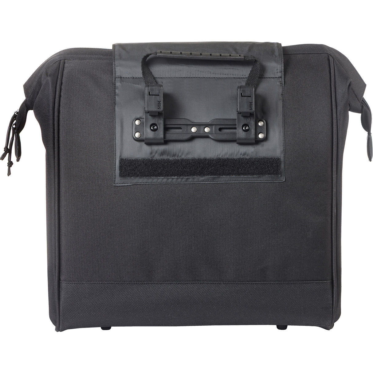 Basil tas grand fietsshopper zwart | mik hooks | 23l