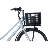 Basil gerecyclede fietskrat m 29.5 liter 33 x 44 x 27 cm - zwart