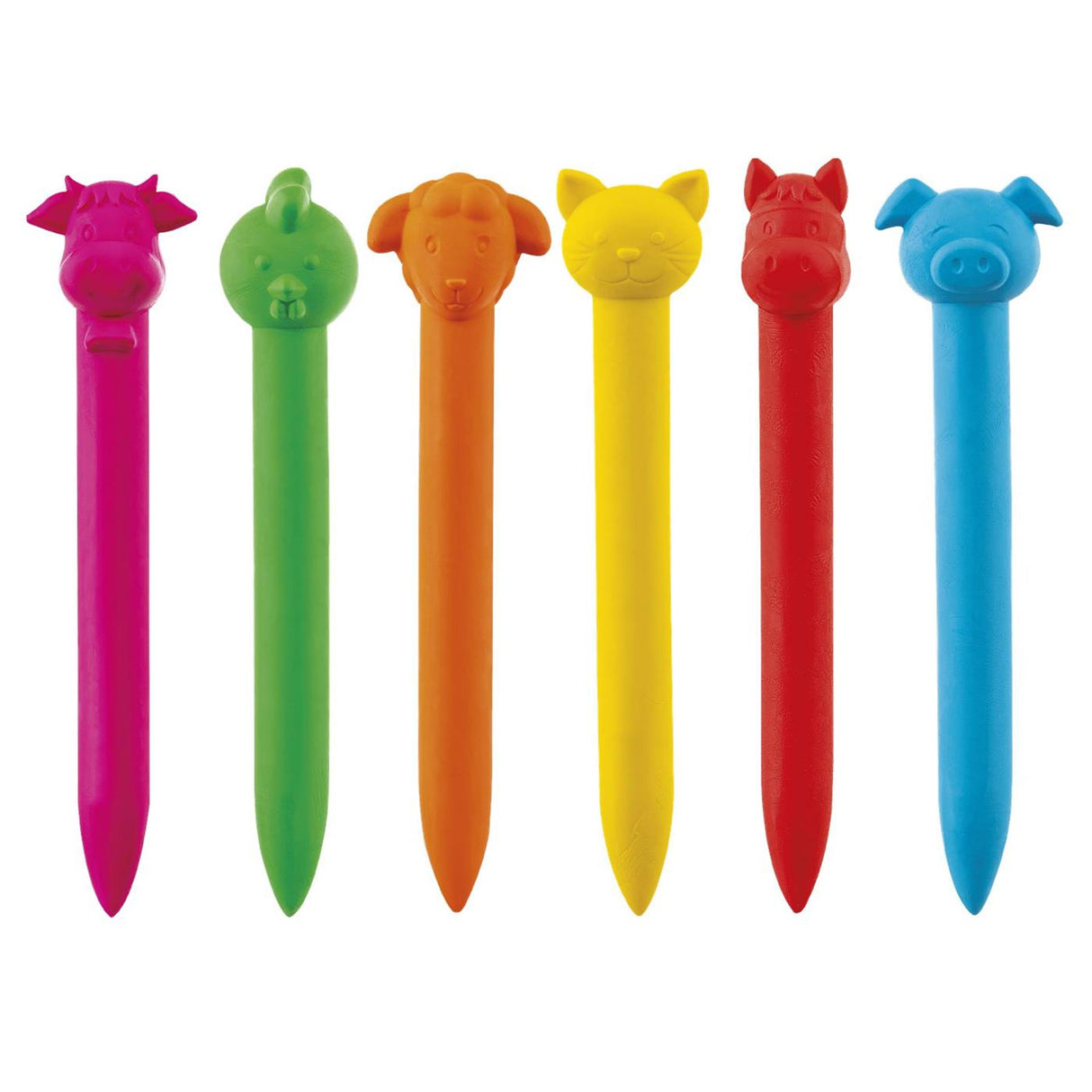 Fien teun waskrijtjes - creatief speelgoed - tekenen voor peuters, kleuters - boerderij dieren - bambolino toys - vanaf 3 jaar