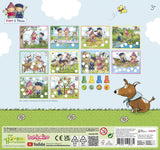 Fien teun creatieve stempelset, stempels en gekleurde kaarten - creatief, educatief speelgoed - boerderij speelgoed - vanaf 3 jaar - bambolino toys