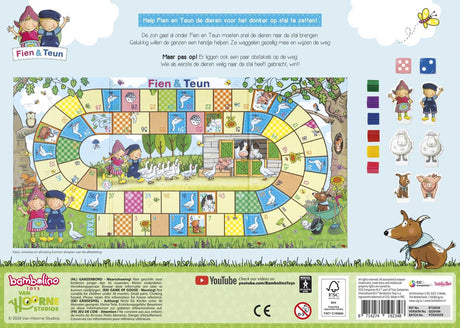 Fien teun ganzenbord spel