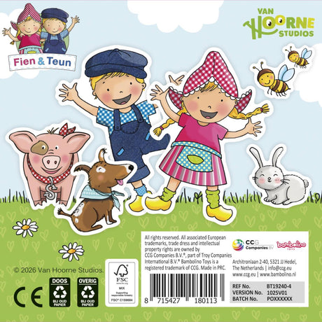 Fien teun sticker set