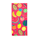Zomerfruit microvezel strandhanddoek