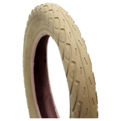 Deli tire tire buitenband sa-206 12 1 2 x 2 1 4 beige