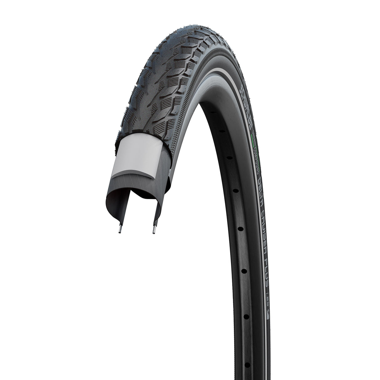 buitenband Delta Cruiser Plus 26 x 1.75 (47-559) zwart