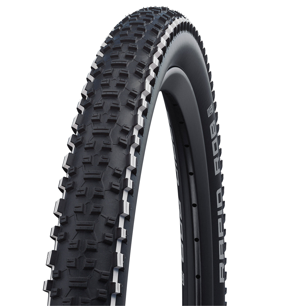 Buitenband Schwalbe 26-2.25 (57-559) Rapid Rob Active wit streep