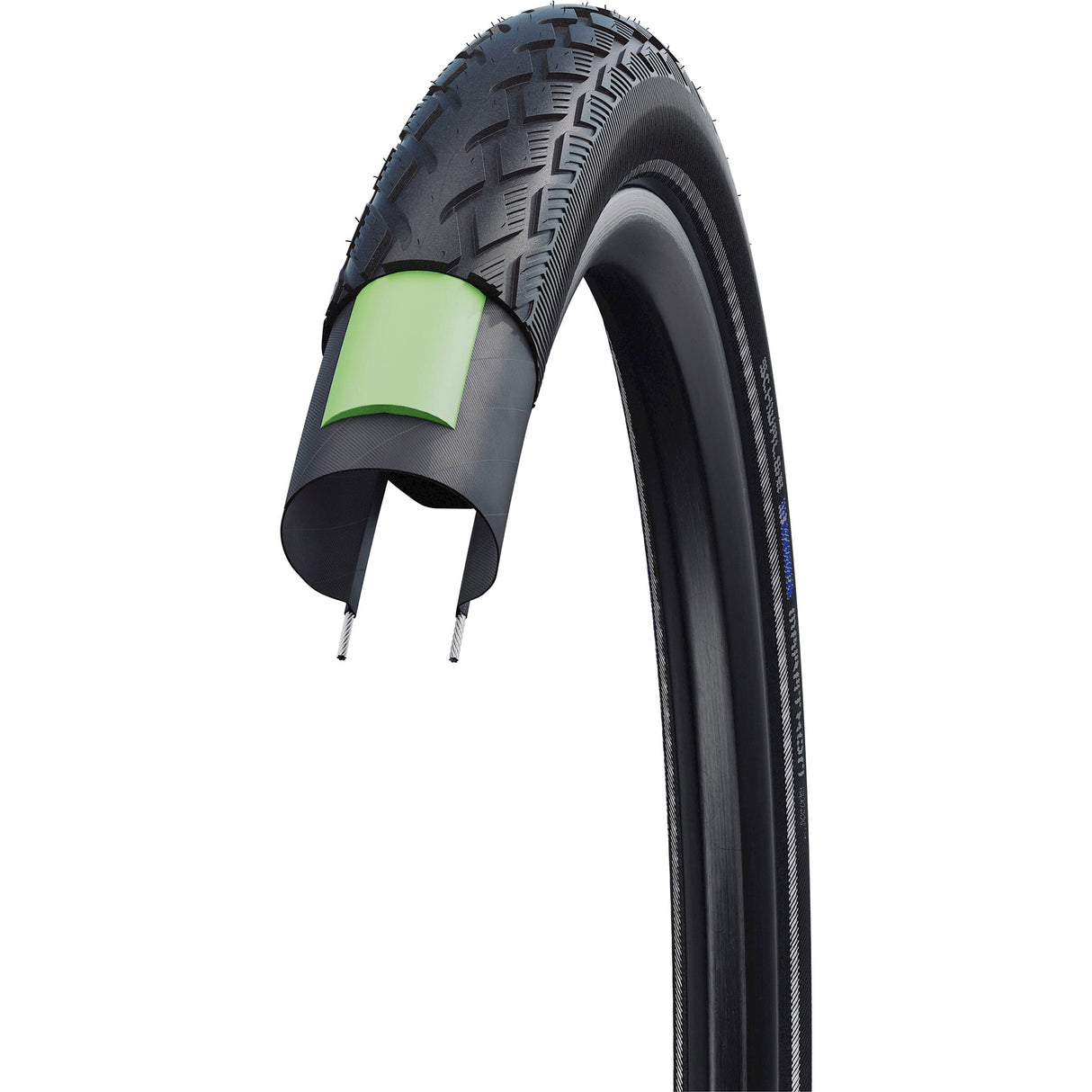 Schwalbe buitenband 26-1⅜ (37-590) delta cruiser plus zw wit +r