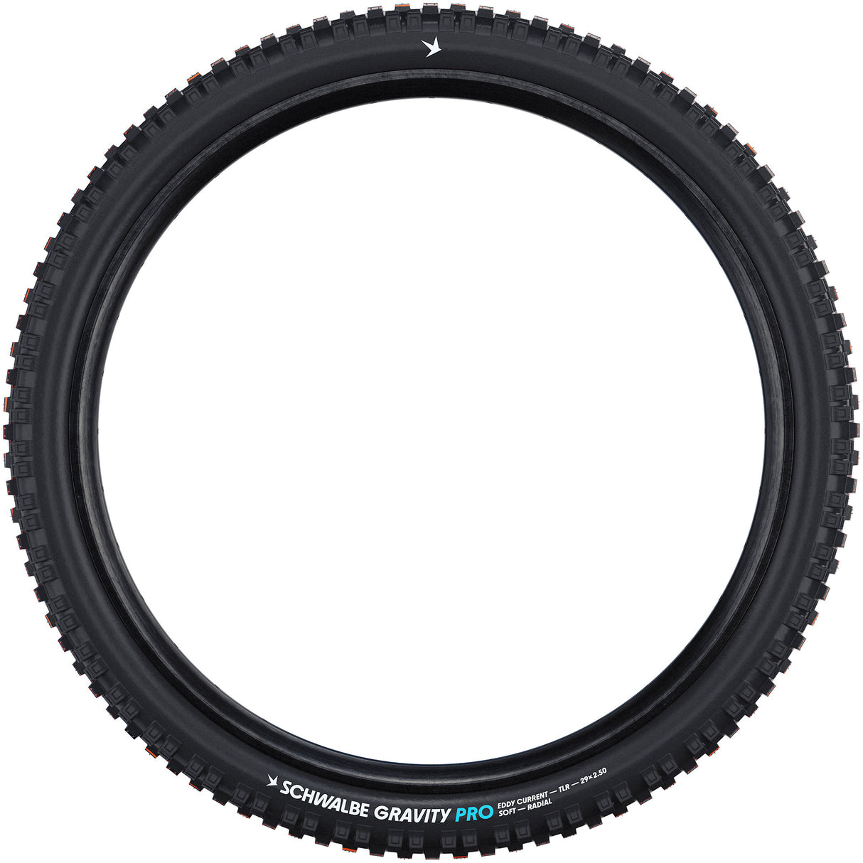 Schwalbe vouwband eddy current gravity pro 64-584 tlr zwart