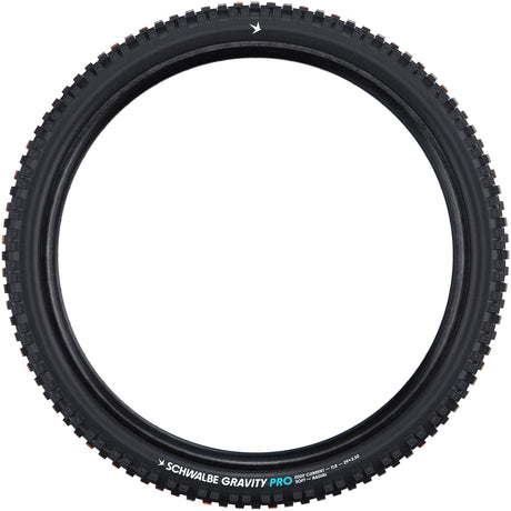 Schwalbe vouwband eddy current gravity pro 64-584 tlr zwart