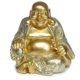 Mini glitter chinese lachende boeddha 8cm