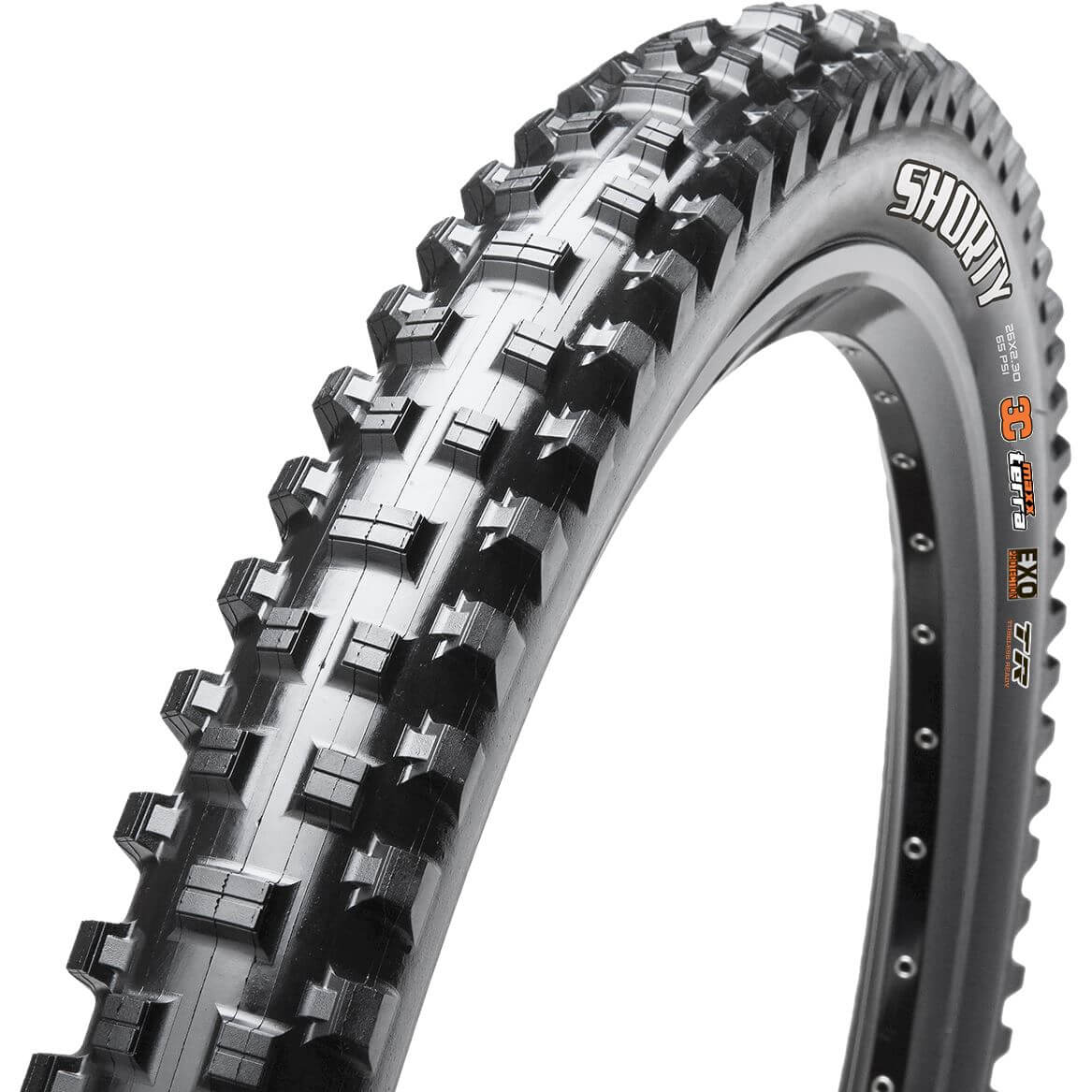 Maxxis buitenband Shorty 3CT EXO TR 27.5 x 2.50 zw vouw