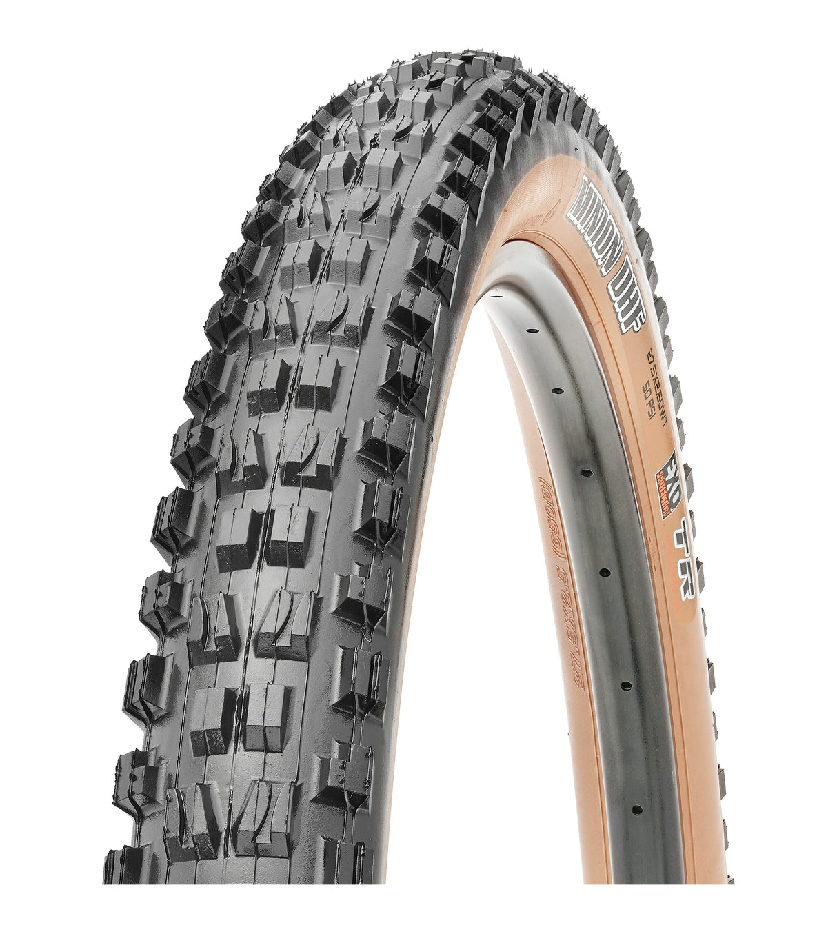 Maxxis buitenband Minion DHF EXO TR Tanwall 29 x 2.60 zw br vouw