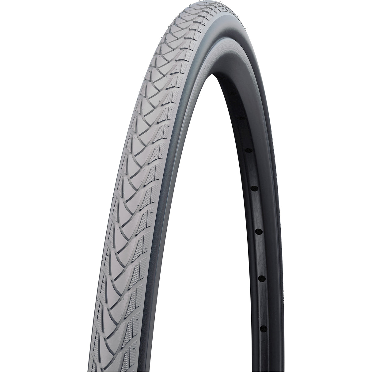 Schwalbe buitenband marathon plus 24 x 1 3 8 grijs zwart