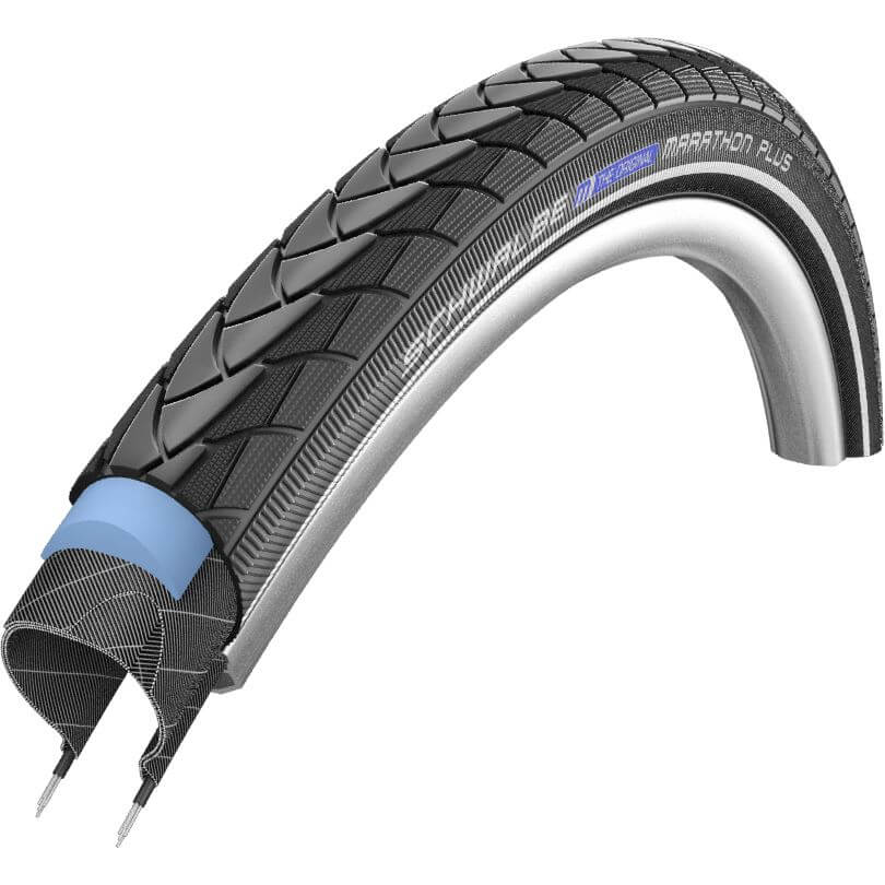 Schwalbe Buitenband Marathon Plus SmartGuard 28 x 1.00 25-622 mm zwart met reflectie