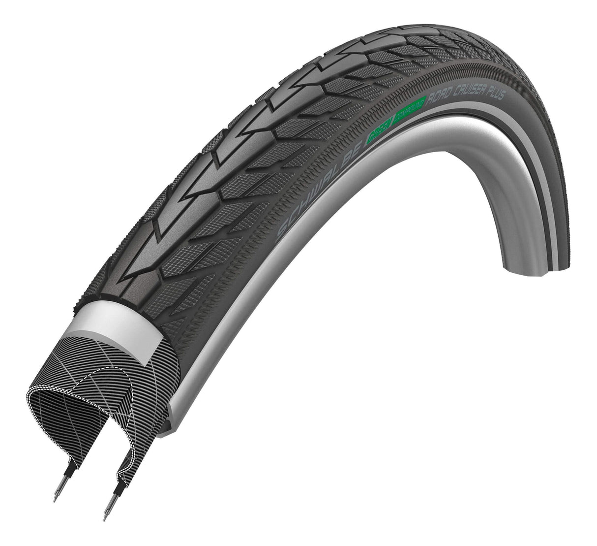 Buitenband Schwalbe 28-2.00 (50-622) Road Cruiser Plus PG zwart +R