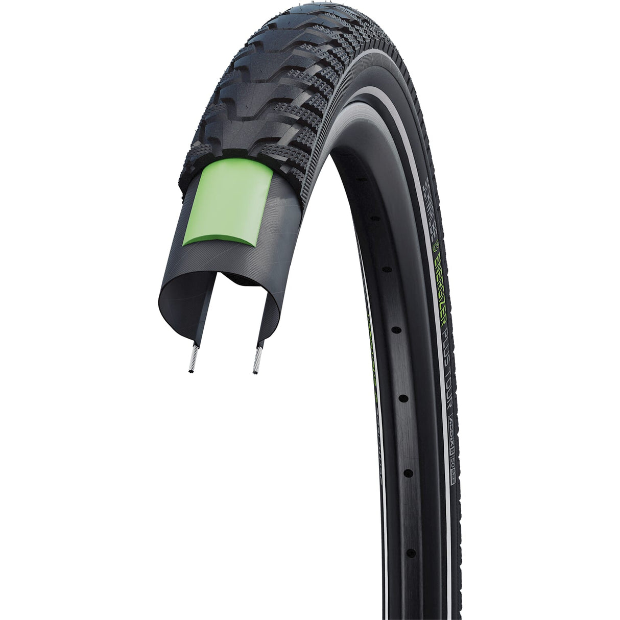 Schwalbe Buitenband Plus Tour 28 x 1.75 (47-622) zwart