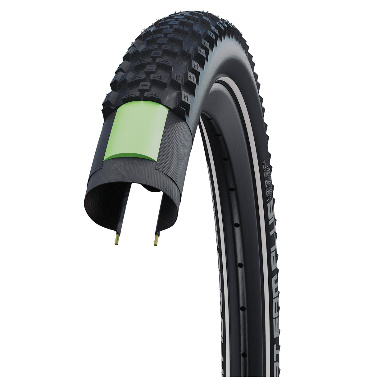 Schwalbe buitenband sam plus perf g-guard 28 x 1.60 zw refl