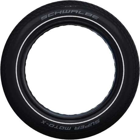 Schwalbe Super moto-x 20x4.00 (100-406) fatbike reflex zwart