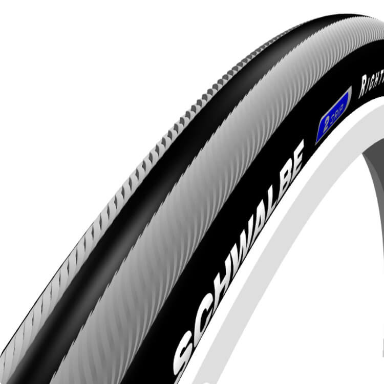 Schwalbe Buitenband Rightrun 24 x 1.00 grijs