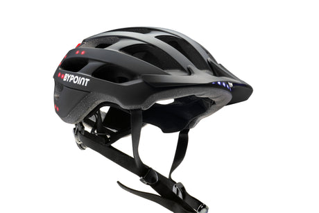 Bypoint helm s-ert fl 25 mat zwart m 54-58cm