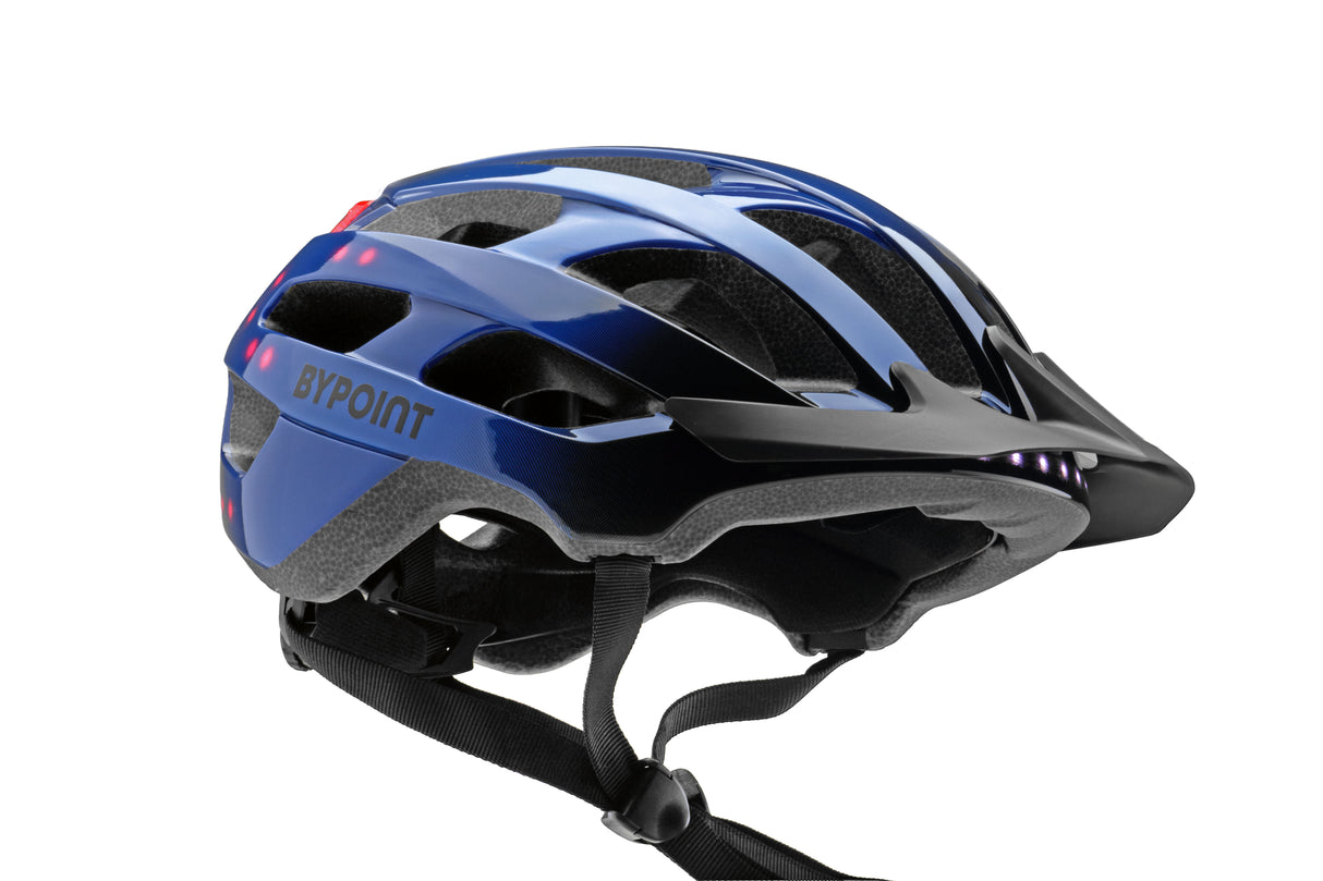 Bypoint helm s-ert fl 25 middernacht blauw m 54-58cm
