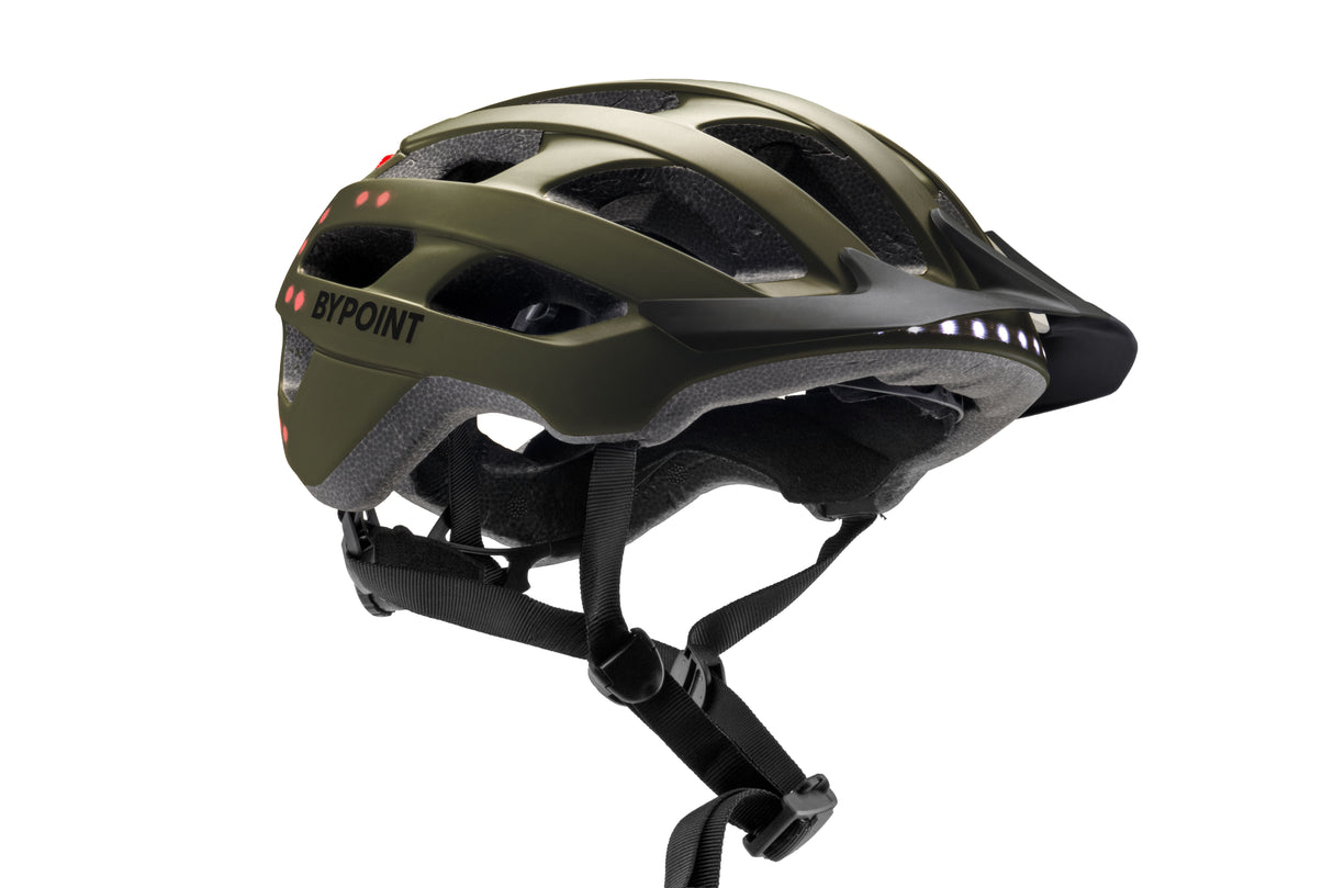 Bypoint helm s-ert fl mosgroen m 54-58cm