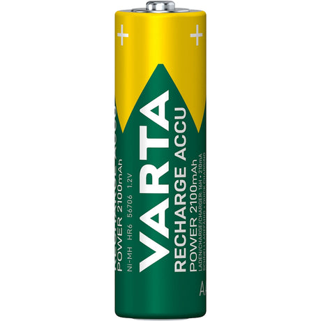 Varta Oplaadbare penlite batterij aa 2100mah nimh 1.2v per 4 op kaart