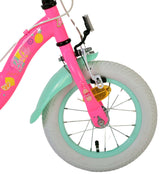 Barbie kinderfiets - meisjes - 12 inch - roze - twee handremmen