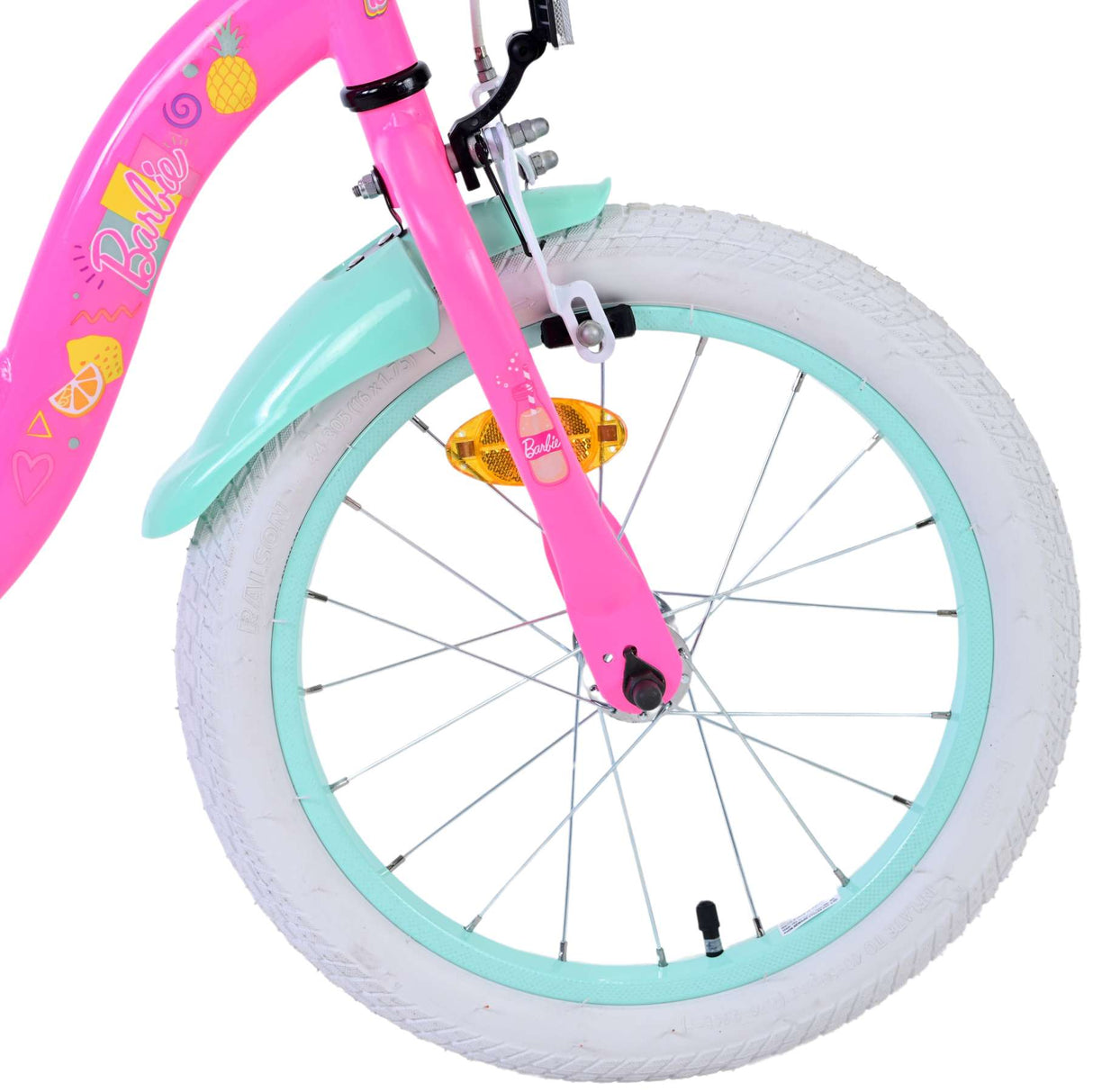 Barbie Kinderfiets Meisjes 16 inch Roze