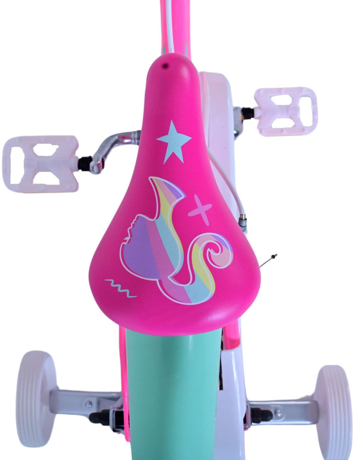 Barbie Kinderfiets Meisjes 16 inch Roze Twee handremmen