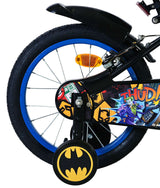 Volare batman kinderfiets - jongens - 16 inch - zwart - 2 handremmen