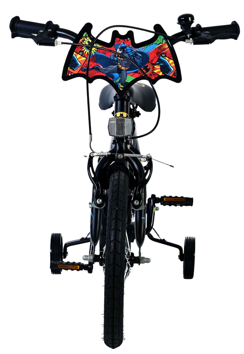 Volare batman kinderfiets - jongens - 16 inch - zwart - 2 handremmen
