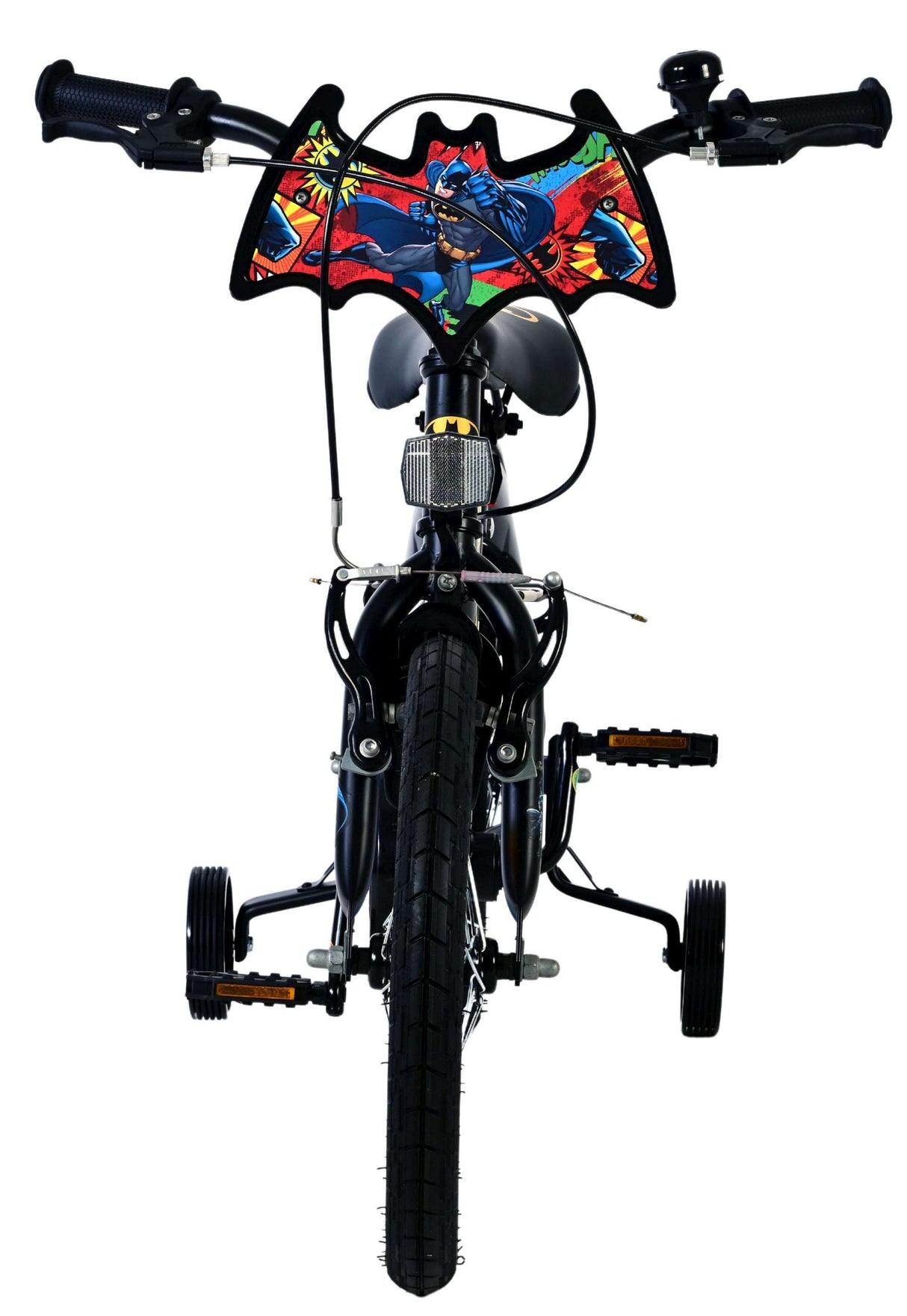 Volare batman kinderfiets - jongens - 16 inch - zwart - 2 handremmen
