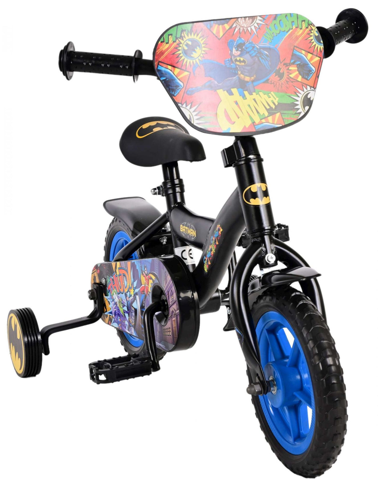 Batman Kinderfiets Jongens 10 inch Zwart Doortrapper