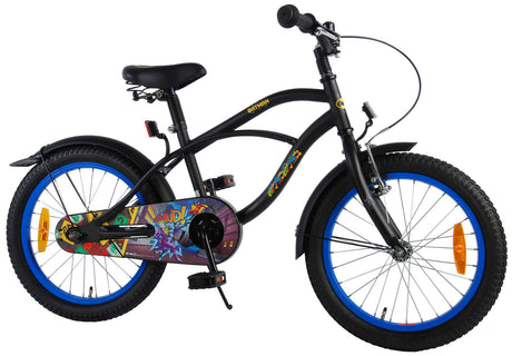 Marvel Kinderfiets Jongens 18 inch Zwart