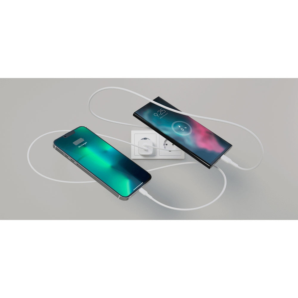 Belkin BoostCharge 2-poorts USB-C GaN-wandlader met P