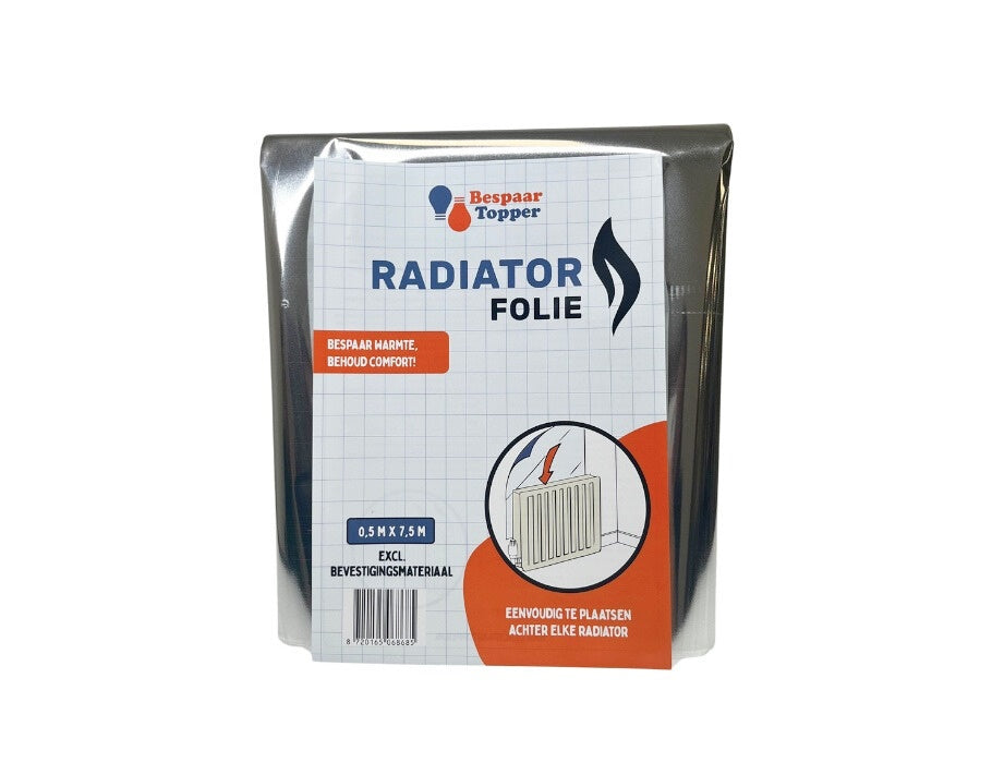 Bespaartopper Radiatorfolie 0,5 x 7,5m