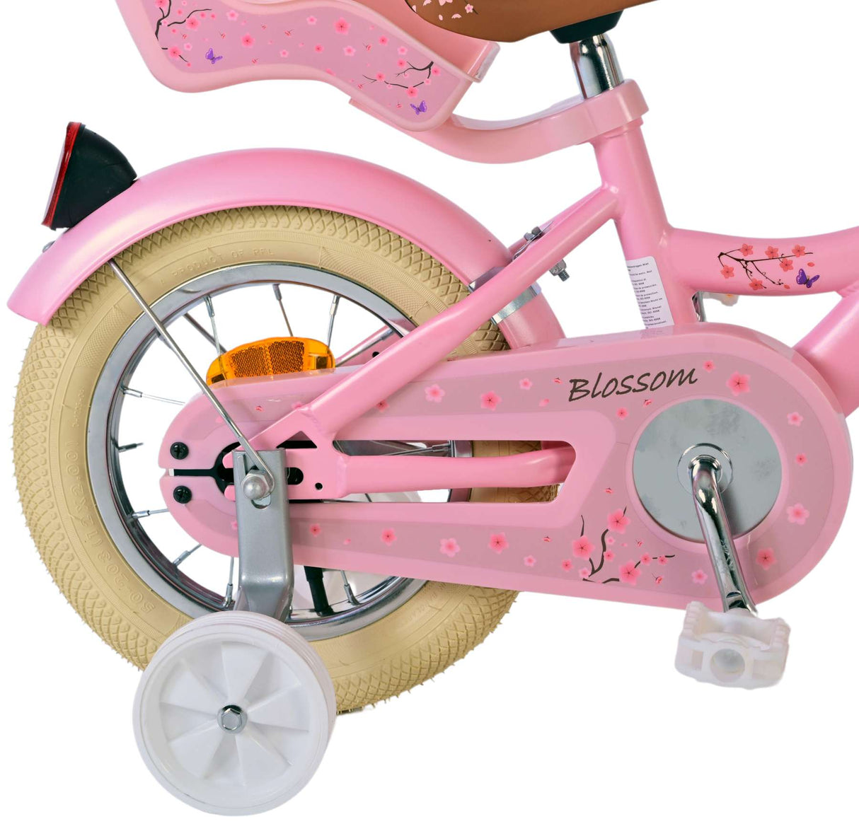 Volare Blossom Kinderfiets Meisjes 12 inch Roze