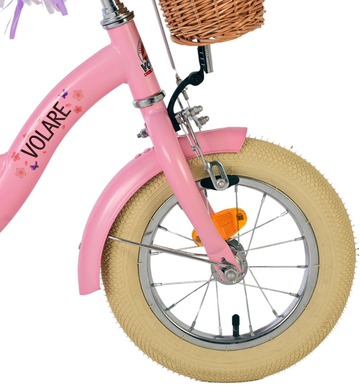 Volare Blossom Kinderfiets Meisjes 12 inch Roze