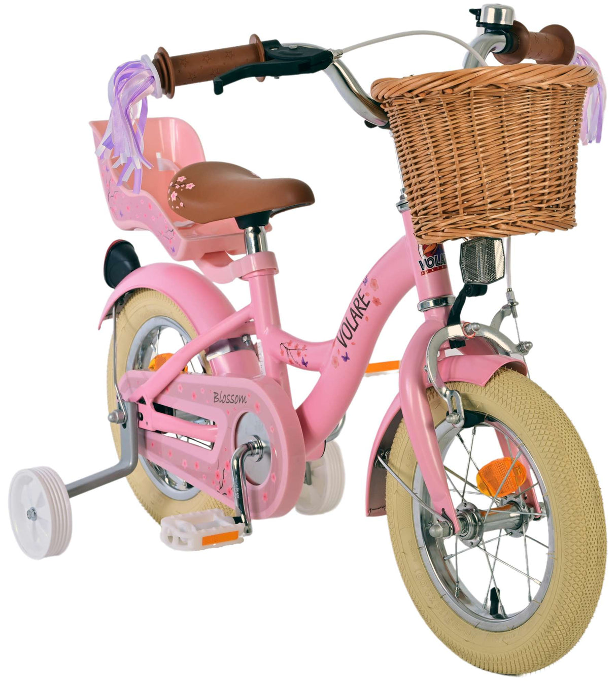 Volare blossom kinderfiets meisjes 12 inch roze