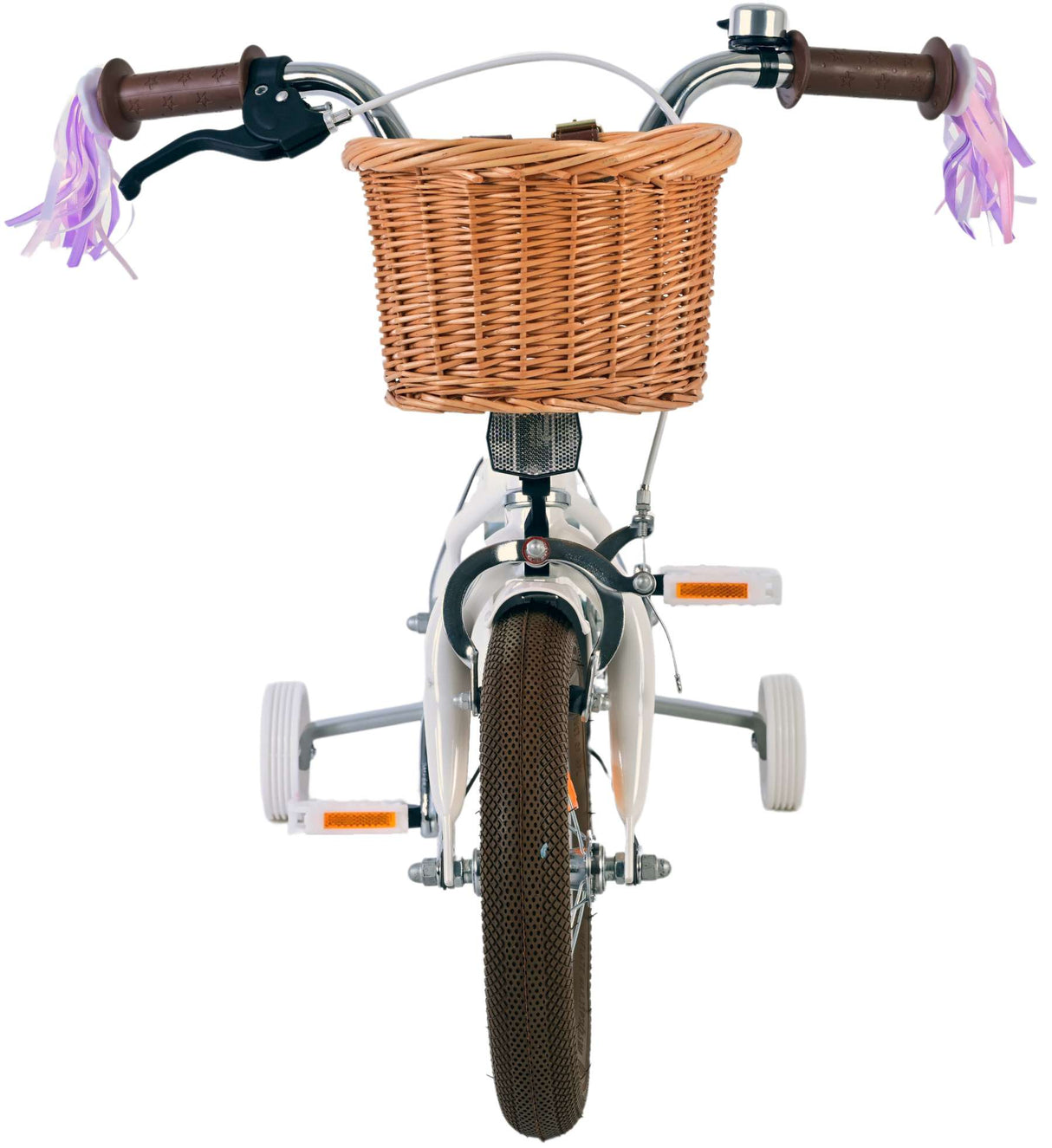 Volare blossom kinderfiets - meisjes - 12 inch - wit