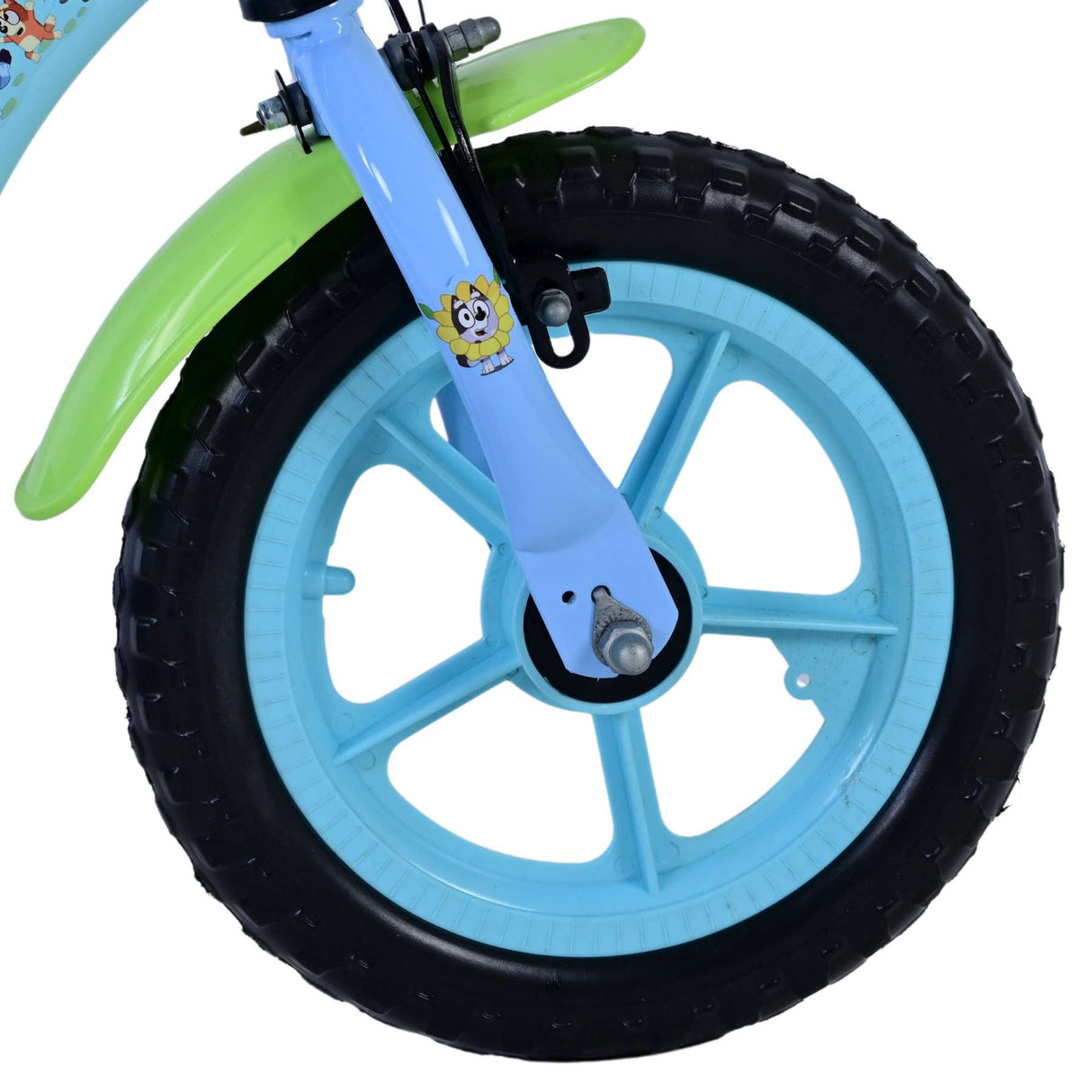 Volare bluey kinderfiets - jongens - mag wheels - 12 inch - blauw