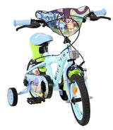 Volare bluey kinderfiets - uni - 12 inch - lichtblauw - twee handremmen