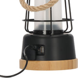 Brennenstuhl Oplaadbare campinglamp CAL 1 met henneptouw en bam