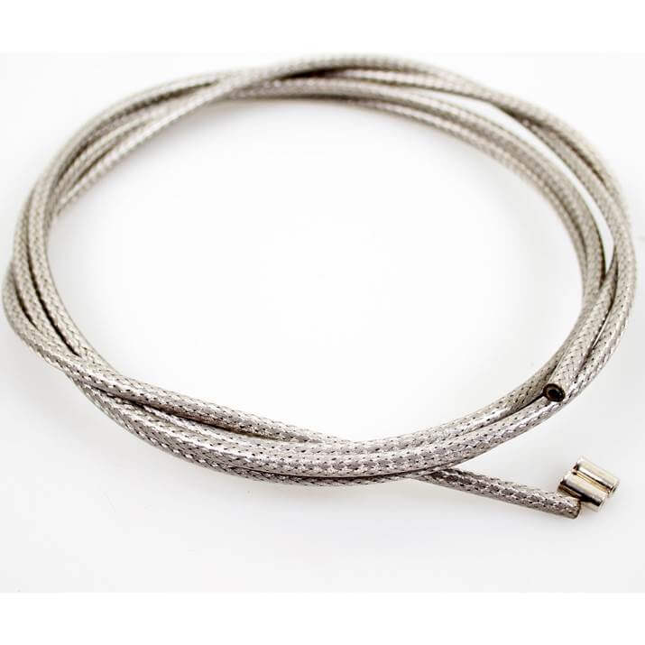 Cortina buitenkabel schakel silver braid